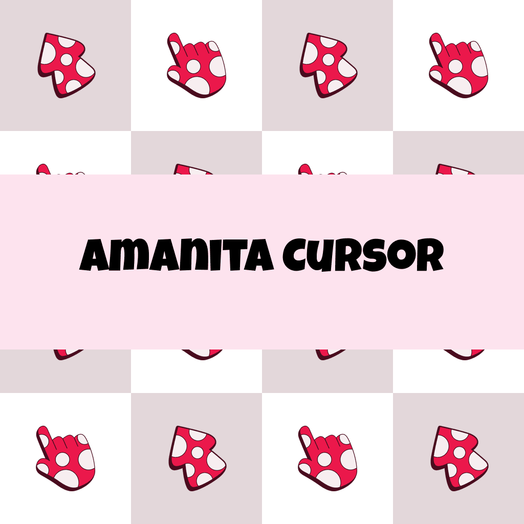 Preview Amanita cursor custom cursor pack